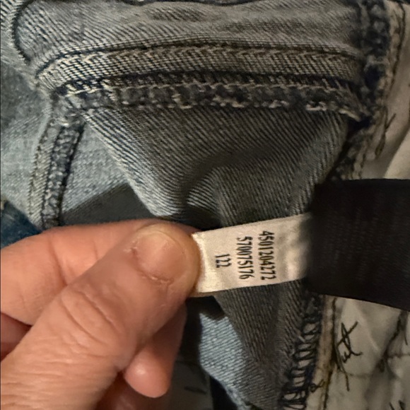 WHBM Blanc Crop Jeans size 2 - Picture 8 of 8